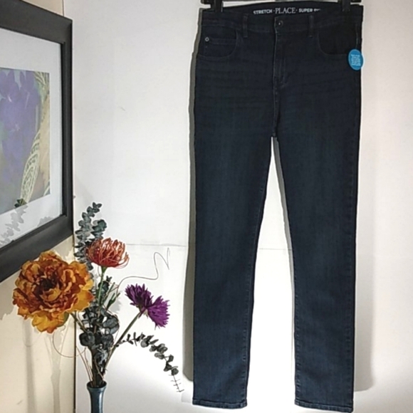 THE CHILDREN'S PLACE NWT SUPER SKINNY STRETCH JEANS SIZE 14 GIRLS - Picture 11 of 11